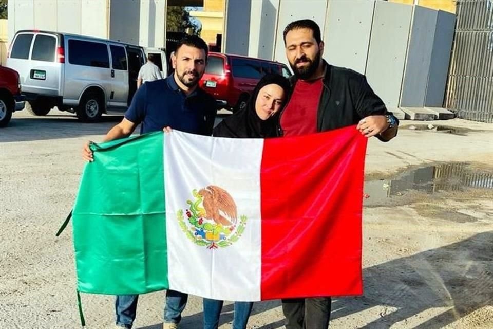 La mexicana Bárbara Lango, ex integrante de Médicos sin Fronteras, logró salir de Gaza.