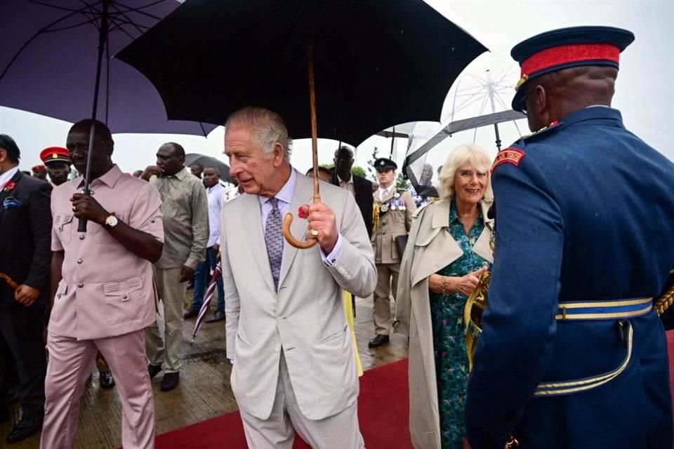 El Rey Carlos III promovió la paz y seguridad en último día de visita a Kenia.