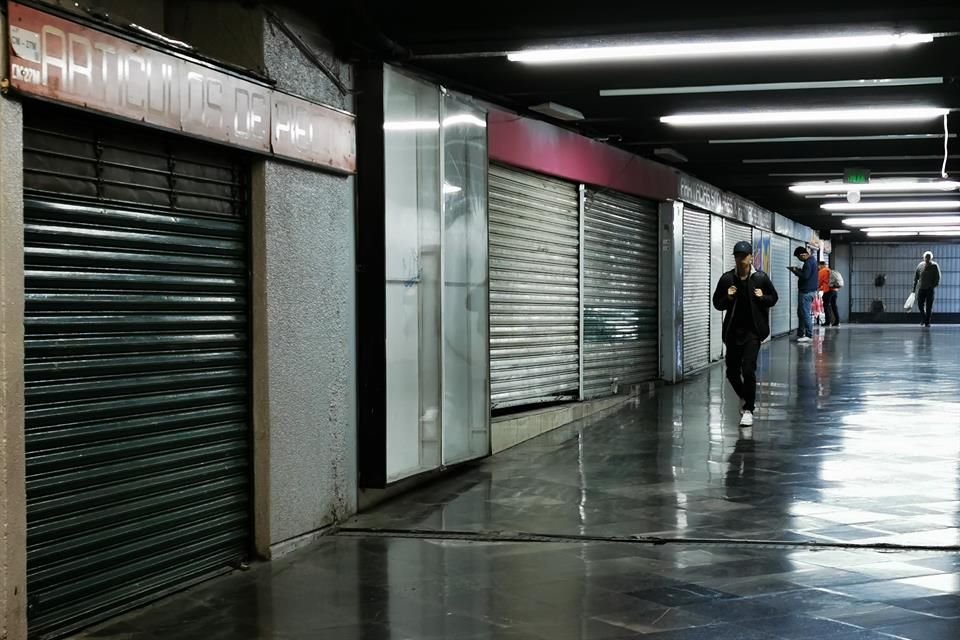 Algunos negocios ya cerraron sus puertas en Chapultepec.