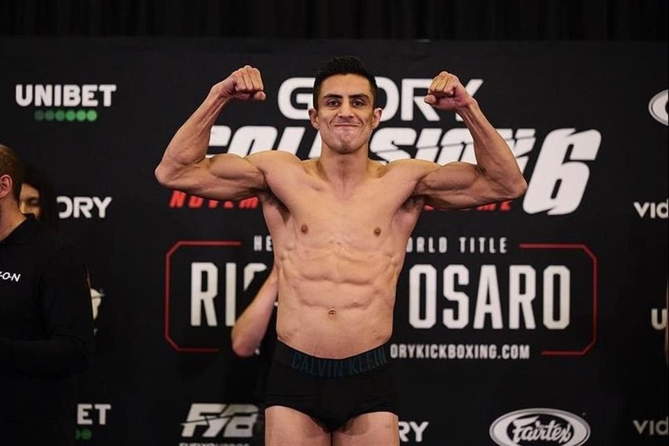 El mexicano Abraham Vidales peleará ante el alemán Ahmad 'Golden Boy' Chikh Mousa en el Glory Collision 6 de Países Bajos.