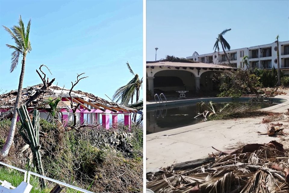 Tras paso de huracán 'Otis', Acapulco sufre de enfermedades por focos de infección, pérdidas inmobiliarias, escasez de agua y alimentos.