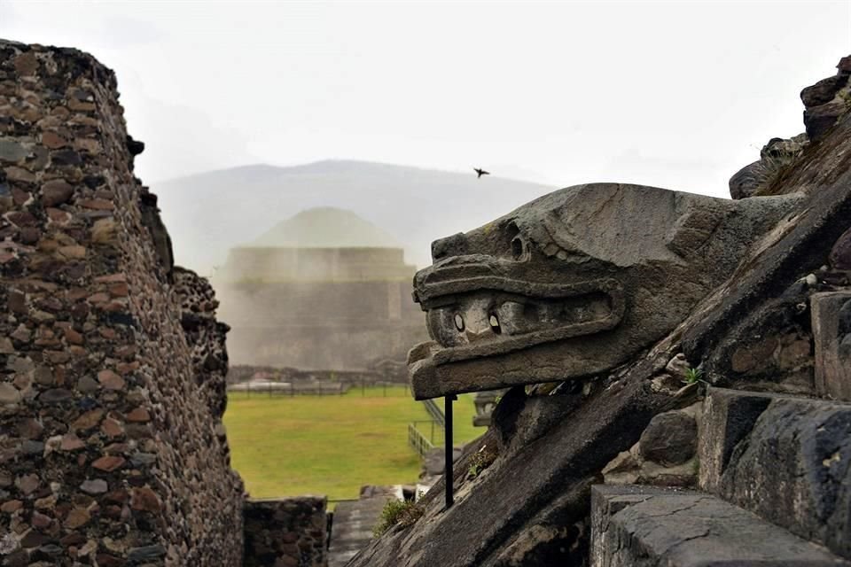 Templo de la Serpiente Emplumada, Teotihuacan, EDOMEX.