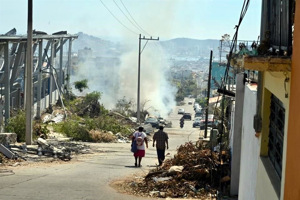 El Gobierno federal ha declarado en desastre natural, tras el paso del huracán 'Otis', a dos municipios de Guerrero, Acapulco y Coyuca de Benítez.