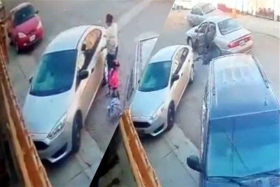 La agente y su hija salían de su casa cuando sucedió la agresión en Mexicali, Baja California.