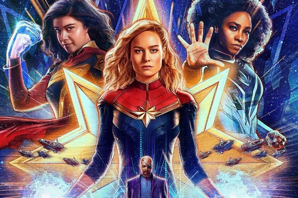 La cinta une a tres de las heroínas más poderosas del MCU en una misma aventura.