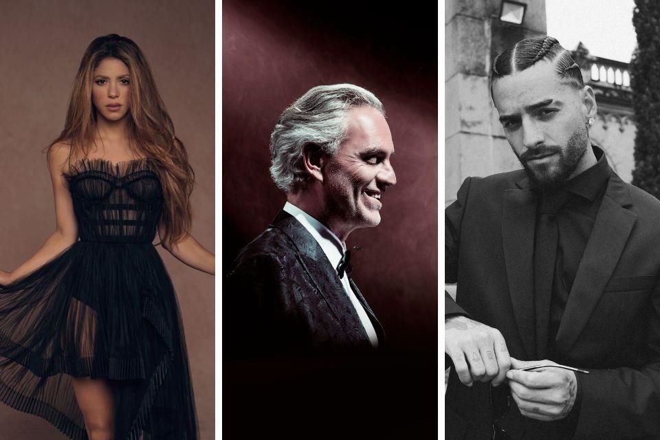 La Academia Latina de la Grabación anunció que Shakira, Andrea Bocelli, Maluma, Rosalía y Guetta se sumaron a las festividades de la gala.