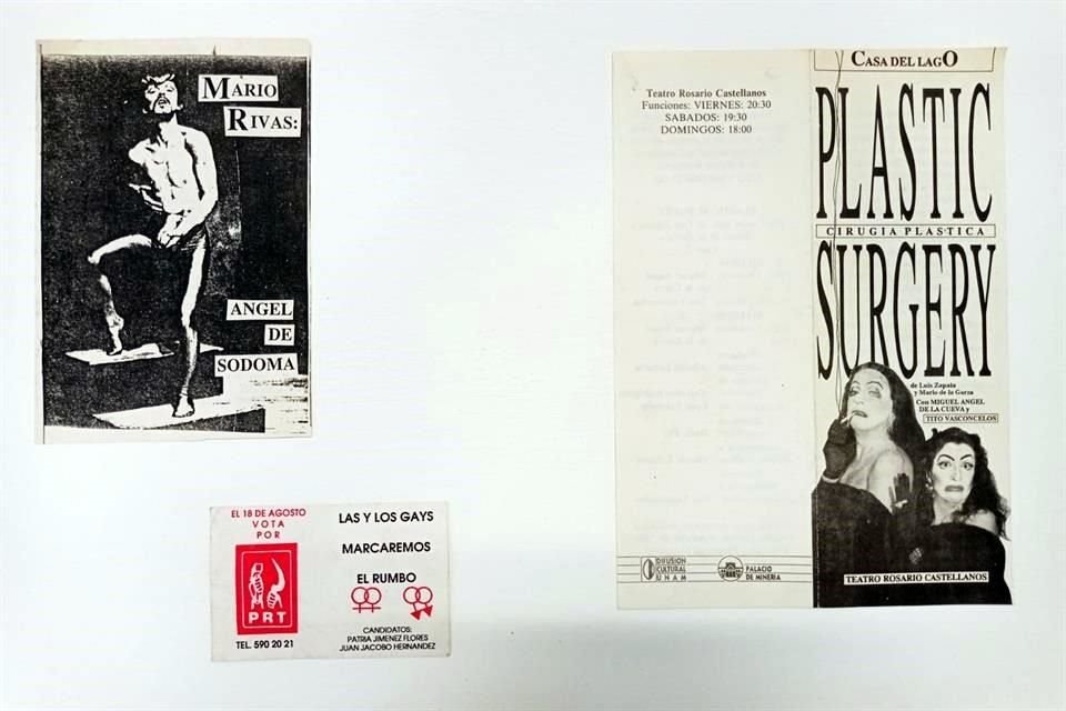 En Eucalipto 20 se expone la exposición 'Todo tiene nombre: Correspondencia, acciones y contexto del Círculo Cultural Gay, 80's-90's'.