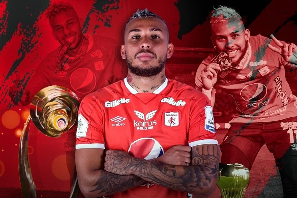 El delantero de 24 años fue despedido por el América de Cali en Colombia.