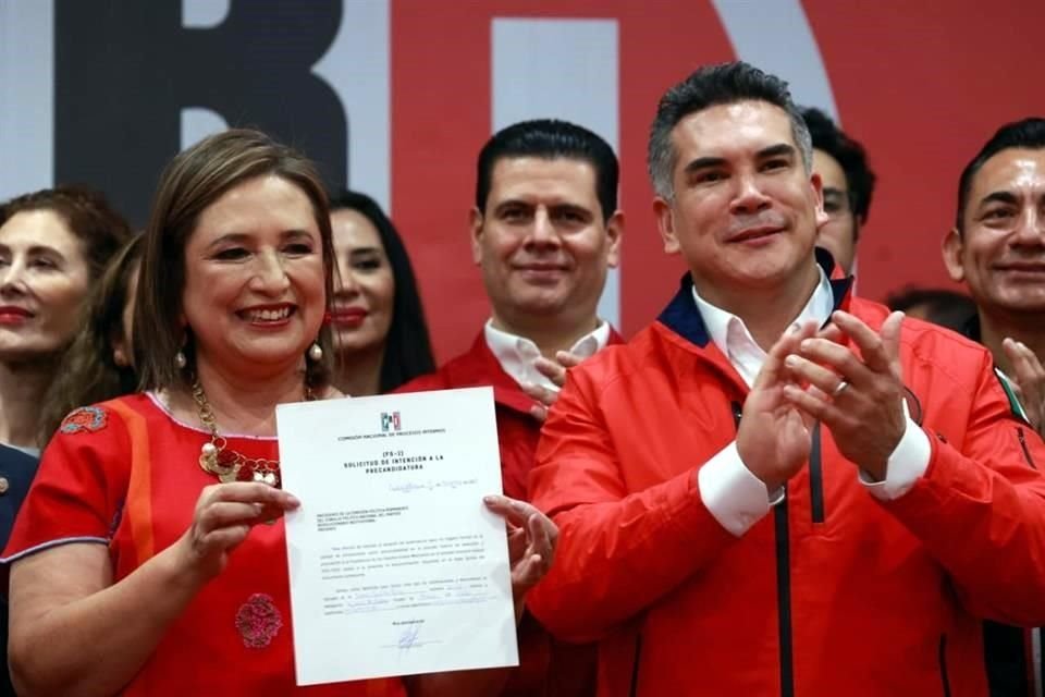 El dirigente nacional del PRI, Alejandro Moreno, dijo que los actos con la precandidata deberán tener 'una fuerte presencia de priistas'.