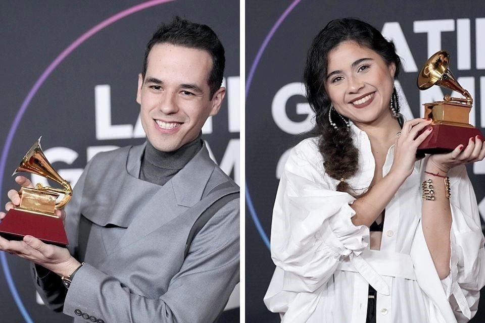 Los mexicanos Edgar Barrera y la cantante Silvana Estrada competirán por el Grammy en los premios de la Academia de la Grabación.