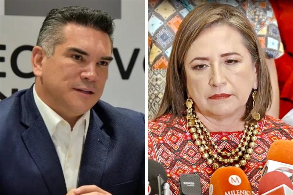 Xóchitl Gálvez, aspirante a Presidencia, pasó de decir que Alito es un mal priista a aclarar que le tiene un 'enorme respeto', en minutos.