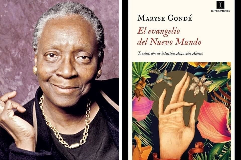 Maryse Condé, escritora originaria de Guadalupe, en las Antillas.