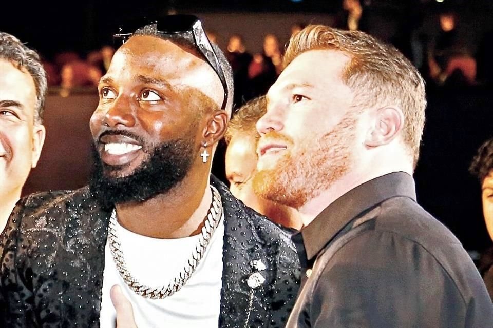 Randy Arozarena y Saúl 'Canelo' Álvarez.