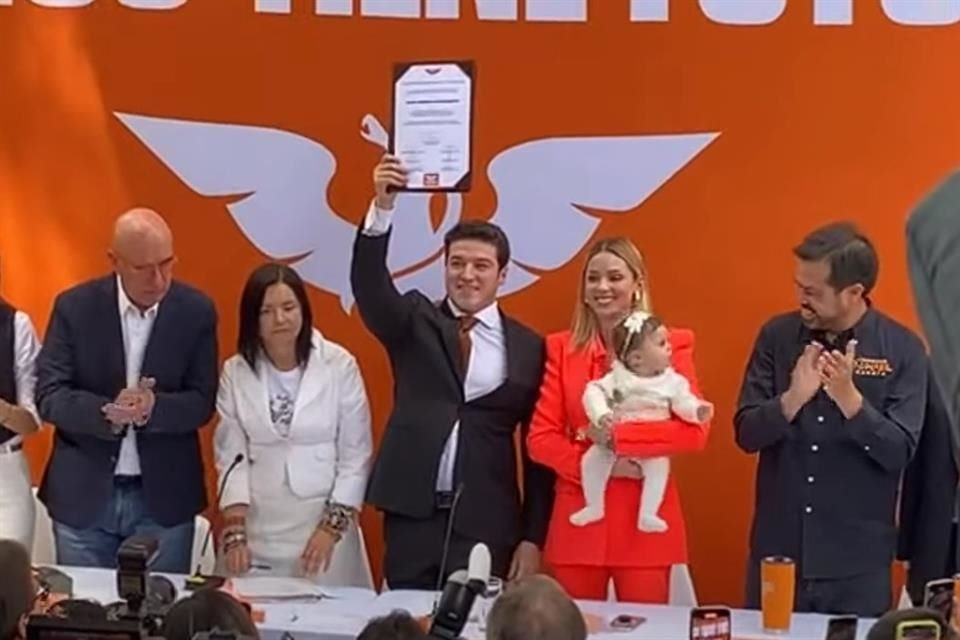 La semana pasada, Samuel García se registró como precancidato presidencial por MC, y el partido determinó que será el 'precandidato único' para esta etapa de la contienda.