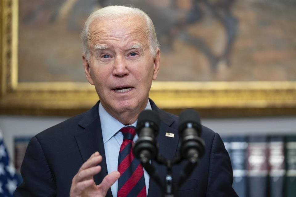 El Presidente Joe Biden durante un evento en la Casa Blanca, el 4 de octubre.