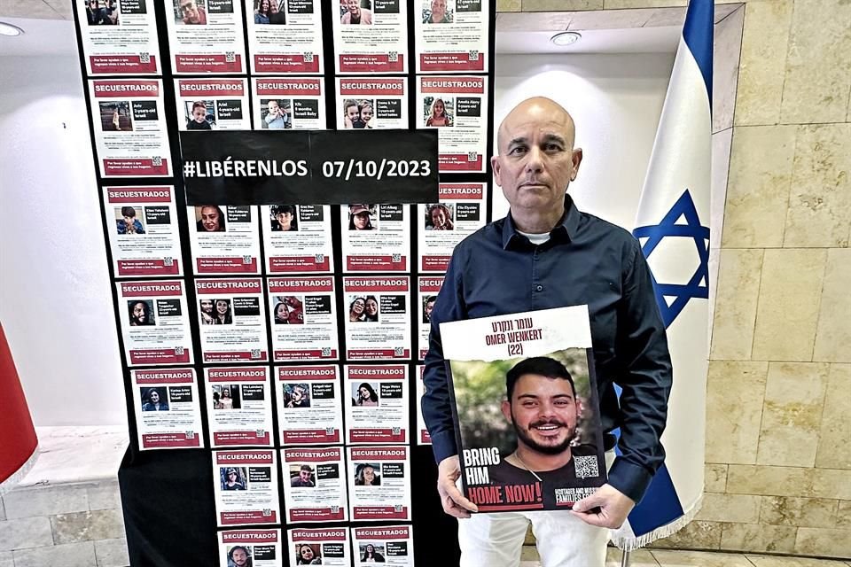 Parientes de personas que fueron tomadas como rehenes por Hamas visitan el País en busca de solidaridad; consideran que el pueblo mexicano entiende lo que es tener familia secuestrada.