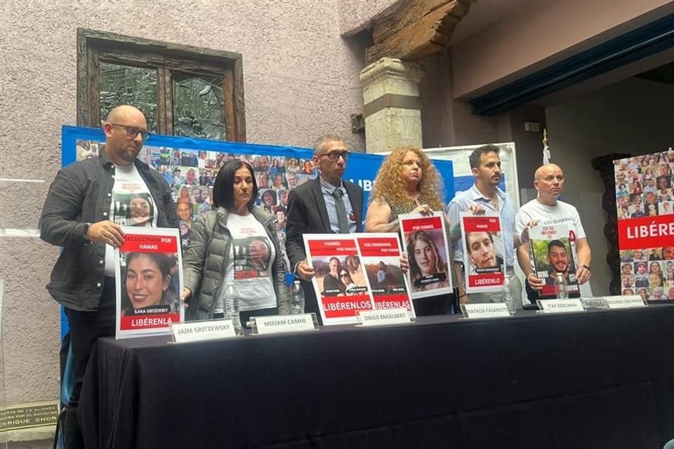 Familiares de rehenes y víctimas de Hamas contaron sus historias en una conferencia en el Instituto Cultural México-Israel, en la Ciudad de México.