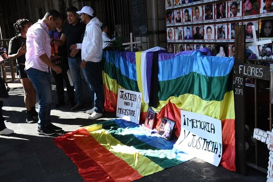 Hoy, activistas en Morelos manifestaron su rechazo al manejo que se le ha dado a las investigaciones del caso del Magistrade.