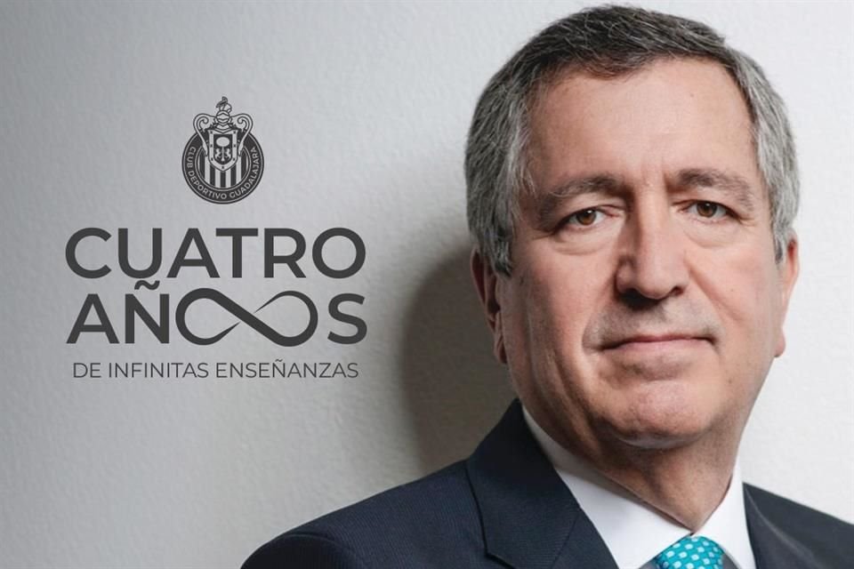 Amaury Vergara recordó el legado de su padre Jorge Vergara, en el cuarto aniversario luctuoso del otrora propietario de las Chivas.