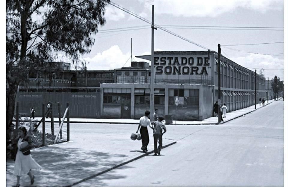 Una de las escuelas que construyó y proyectó durante su paso por la SEP.