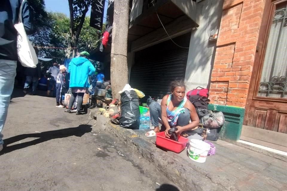 Originalmente era de personas en situación de calle, pero ha crecido con la llegada constante de inmigrantes.