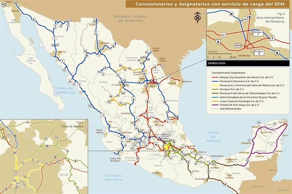 Las rutas de trenes privilegiarán la  movilidad de pasajeros.