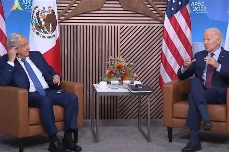 Biden se reúne con AMLO en San Francisco.