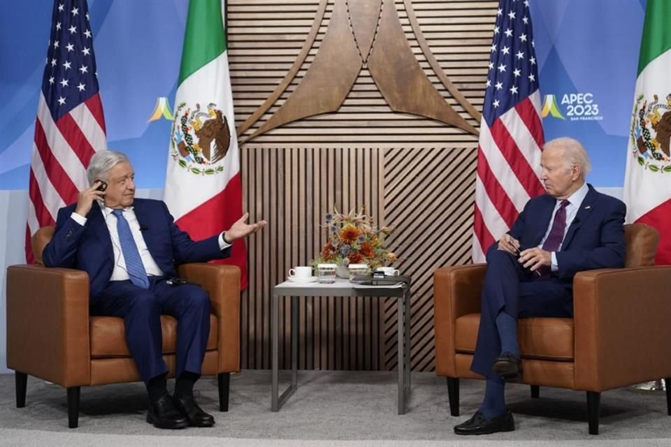 Joe Biden recibió a su homólogo mexicano, López Obrador, en un encuentro bilateral.