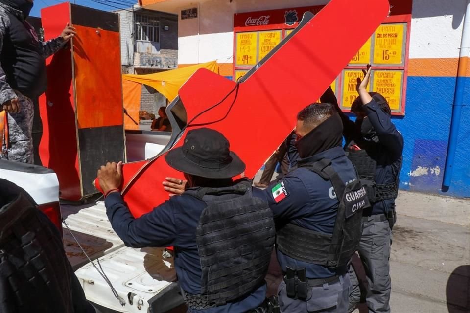 Los cateos fueron en cinco colonias de la capital michoacana.