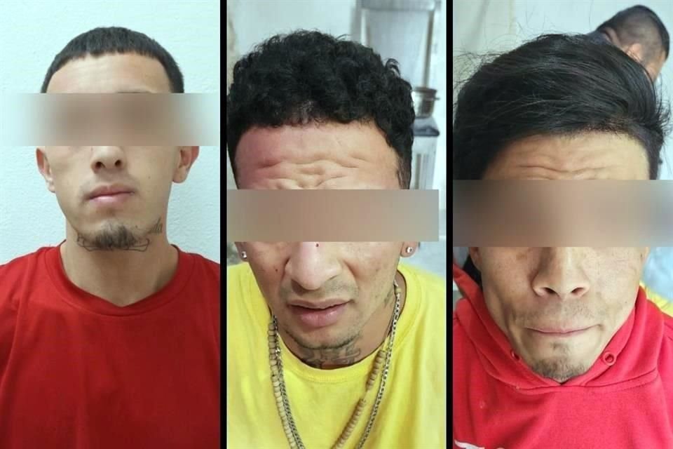 Los detenidos tienen entre 20 y 23 años de edad.