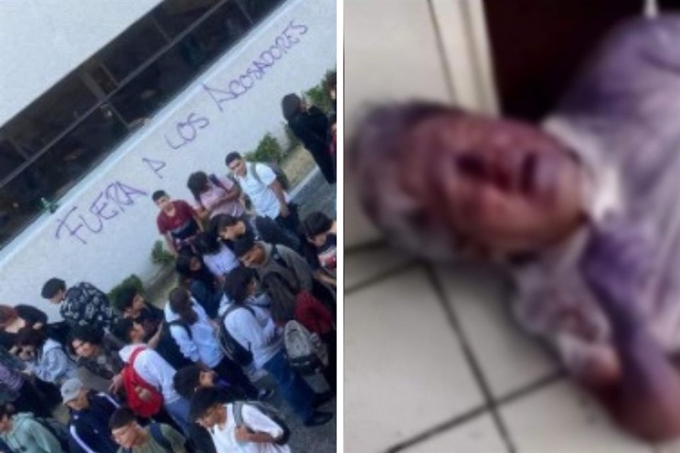 Un profesor de la Vocacional número 8 del IPN fue golpeado por alumnas encapuchadas que lo señalan de acosar a compañeras y docentes.