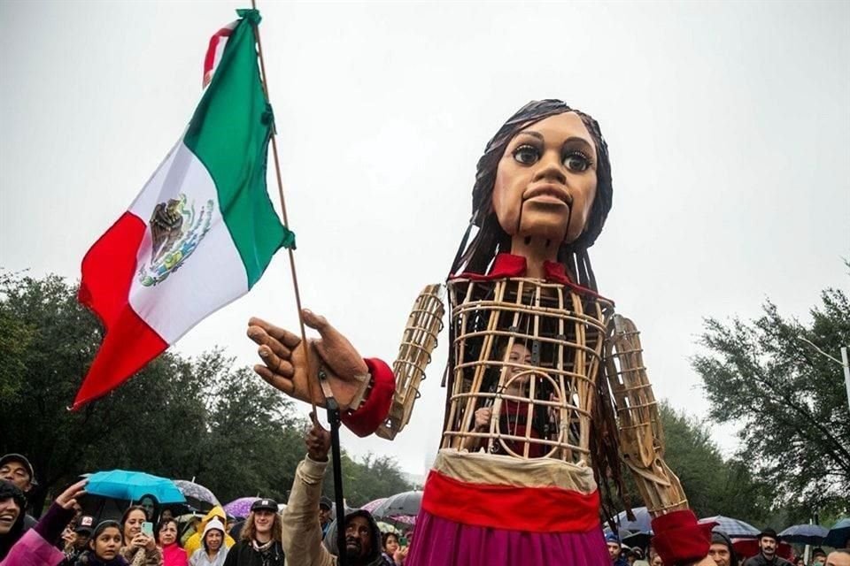 También visitó el parque Fundidora en Monterrey.