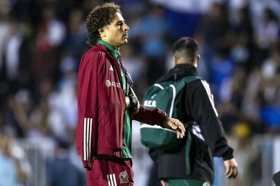 Ochoa es baja para la Vuelta ante Honduras.