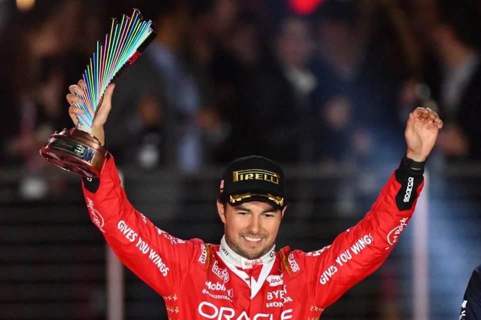 Sergio Pérez conquistó el subcampeonato mundial de la F1 con una temporada de 285 puntos.