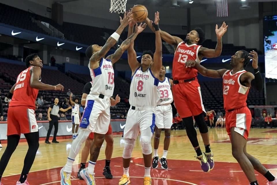 Los Capitanes perdieron su tercer partido al hilo y el Hustle acabó una seguidilla de cuatro descalabros.