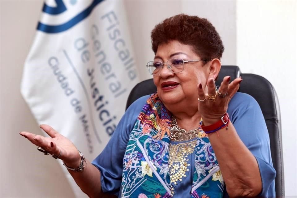 Ernestina Godoy, titular de la Fiscalía General de Justicia de la CDMX, aseguró que se ve al frente de la dependencia hasta 2028.