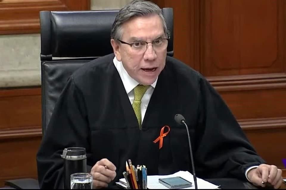 El Ministro dijo no estar impedido para revisar el caso.