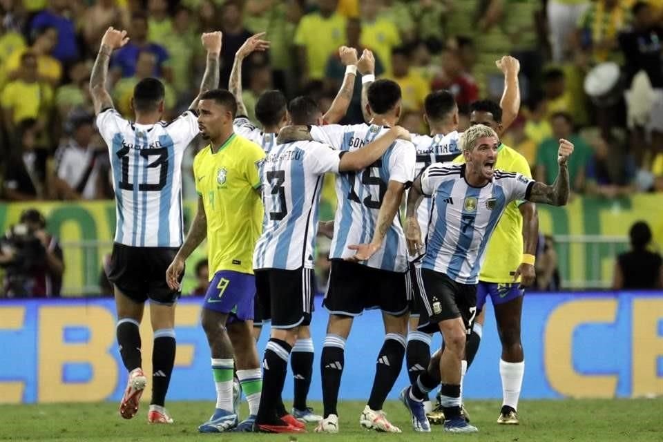 Argentina no le había ganado a Brasil en una eliminatoria en el Maracaná.