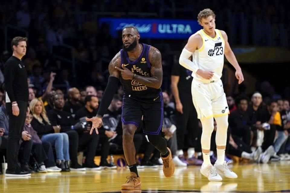 El astro de los Lakers es el primer jugador que llega a 39 mil puntos en su carrera.