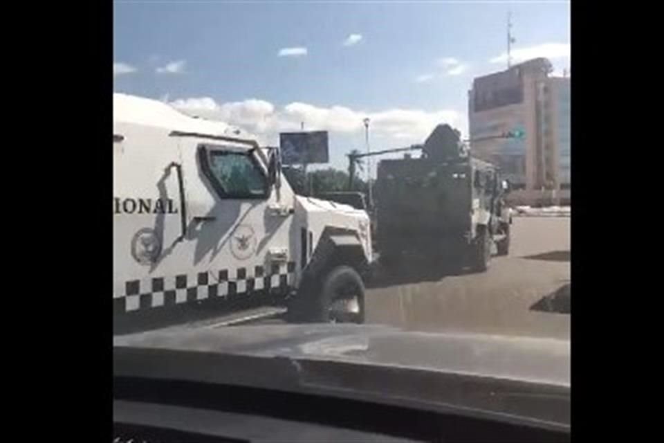 Guardia Nacional y Ejército fueron desplegados en Culiacán.