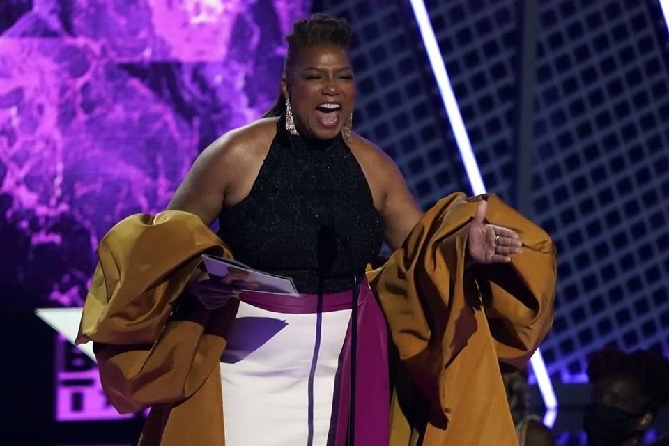 Queen Latifah se llevó un premio a la trayectoria en la gala de los Bet Awards 2021.