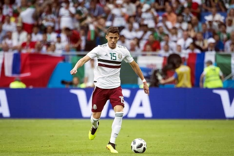 Héctor Moreno jugará mañana ante Panamá con el Tri Olímpico.