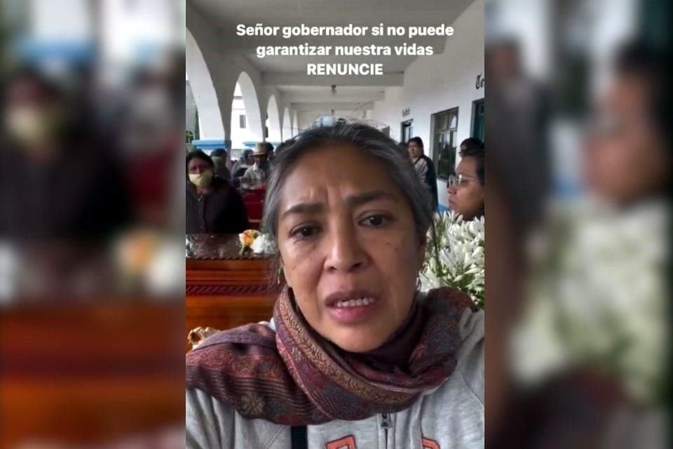 La actriz oaxaqueña hizo llegar su mensaje mediante un video en su perfil de Instagram.