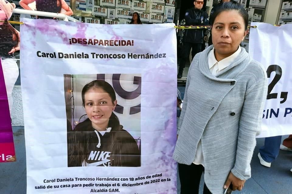Alejandra Hernández vio por última vez a su hija, Daniela, en diciembre del año pasado, en las instalaciones de la Fiscalía.