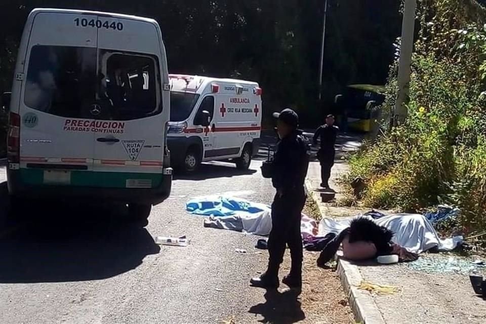 El saldo fue de 23 pasajeros lesionados.