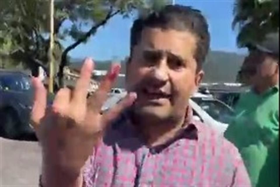 Manzo Rodríguez acusó que fue golpeado.