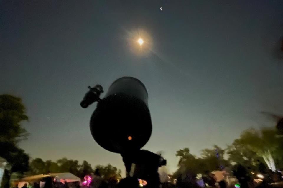 El evento fue organizado por la UNAM, en colaboración con la Secretaría de Cultura capitalina, el Instituto Politécnico Nacional y la Agencia Espacial Mexicana.