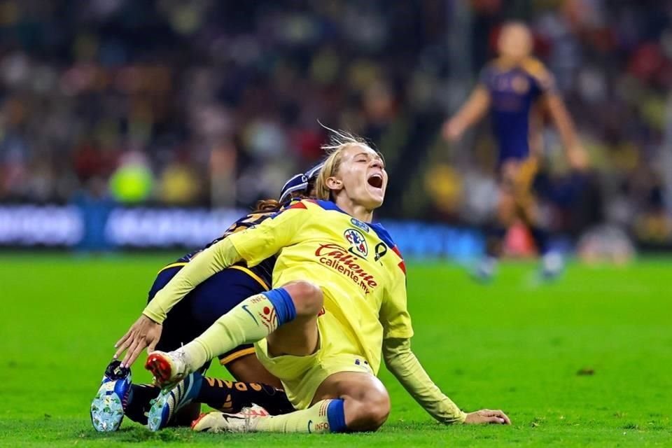 América cayó 0-3 en la ida ante las Amazonas y deberá buscar la remontada si quiere pensar en el bicampeonato femenil.