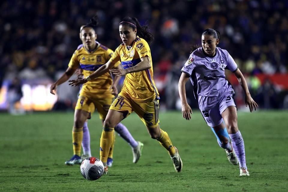 El América buscaba el bicampeonato, pero Tigres Femenil fue superior en la Final.