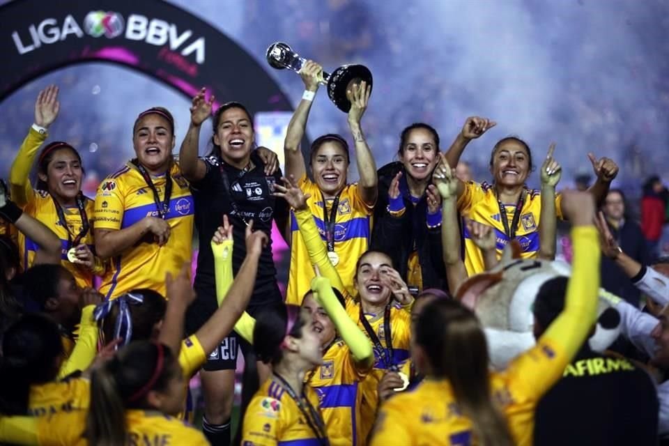 Tigres Femenil dominó de principio a fin la llave de la Final del Apertura 2023.